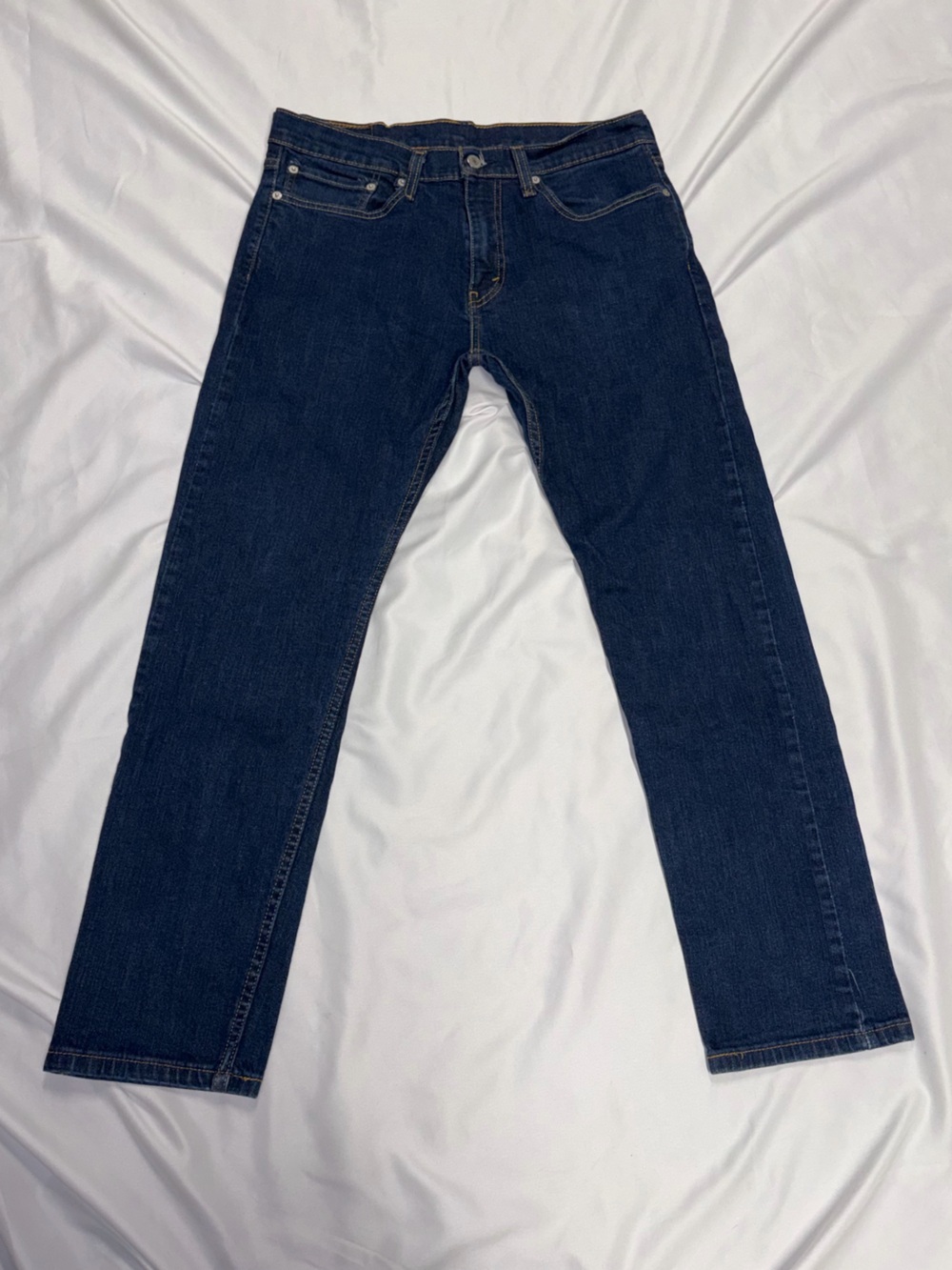 Women’s Levi’s 502 Dark Blue Stretch Denim Jeans 31x30 Lot N